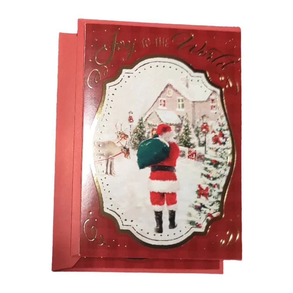 Set of 7 Christmas/Holiday Greeting Cards with Envelopes 
